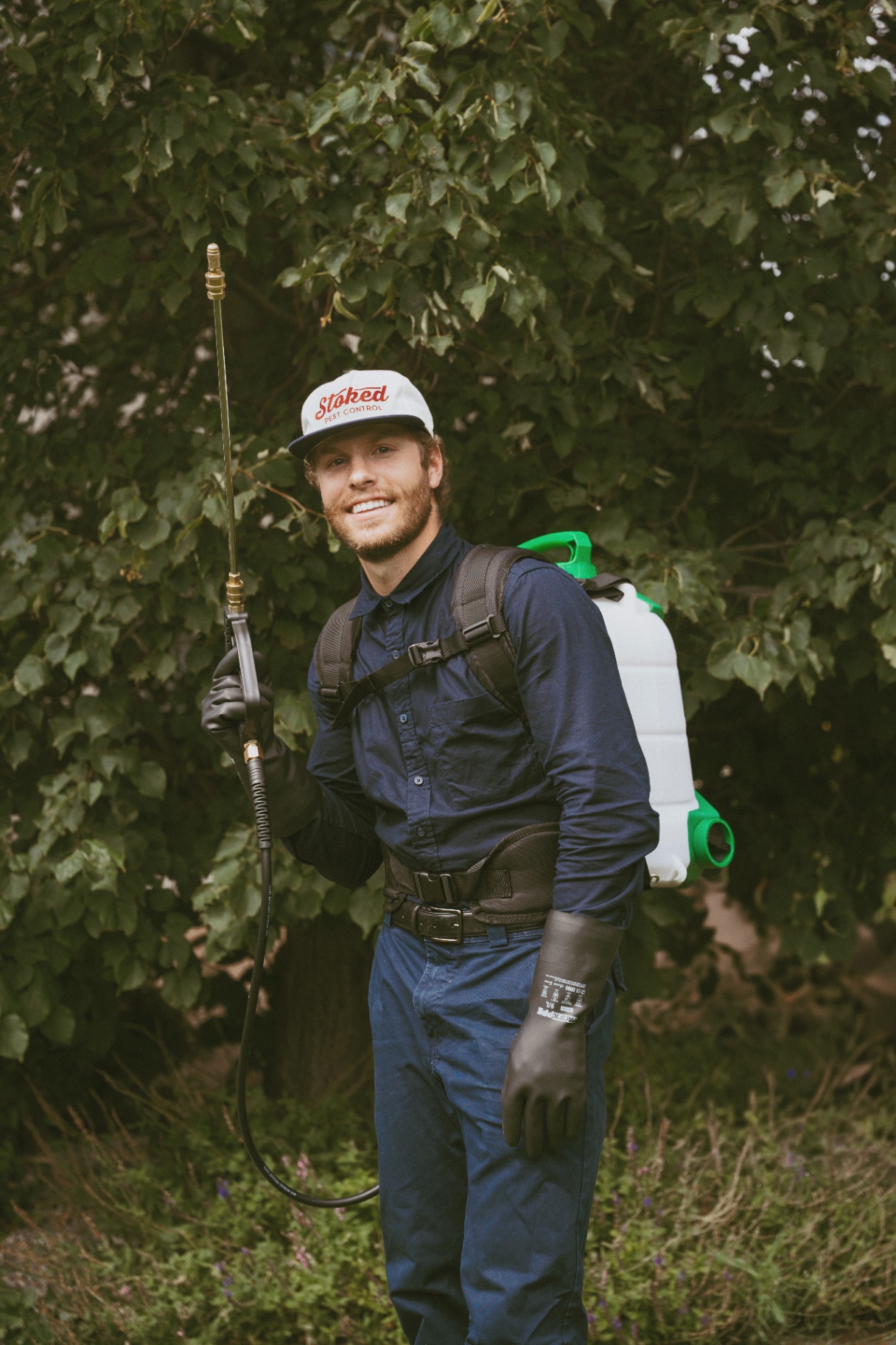 Parker Boyle, founder of Stoked Pest Control